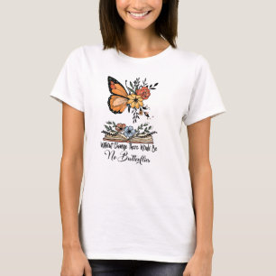 T-shirt Le T des femmes, sans changement Il n'y aurait pas