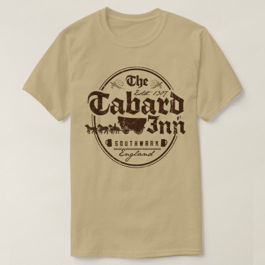 T-shirt Le Tabard Inn (Design devant)
