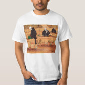 T-shirt Le tableau du jardin de Hugo Simberg (Devant)