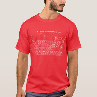T-shirt Le Tableau périodique des éléments