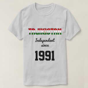 T-shirt Le Tadjikistan fête son indépendance