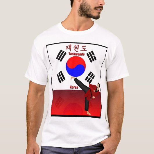 T-shirt Le Taekwondo (Devant)