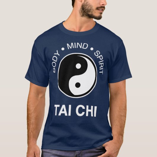 T-shirt Le Tai Chi Corps Esprit 13 (Devant)