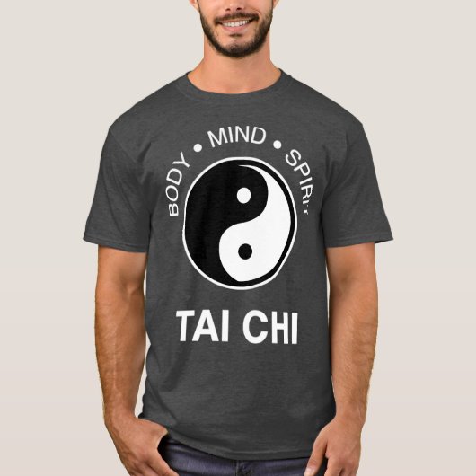 T-shirt Le Tai Chi Corps Esprit 2 (Devant)