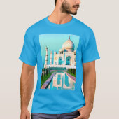 T-shirt Le Taj Mahal sous un ciel étoilé (Devant)