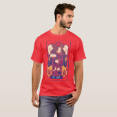 T-shirt Le Tarot Tower Cat par Tobe Fonseca (Devant entier)