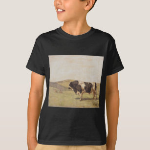 T-shirt Le taureau par Ferdinand Hodler
