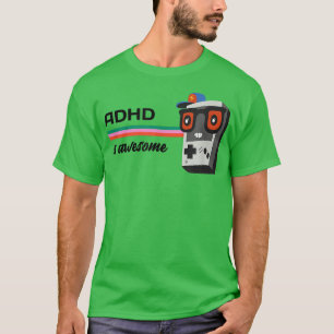 T-shirt Le TDAH est génial, la neurodiversité, la superpui