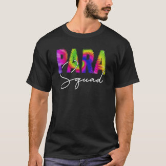 T-shirt Le Teacher De L'Escadron Paraprofessionnel Tie Dye