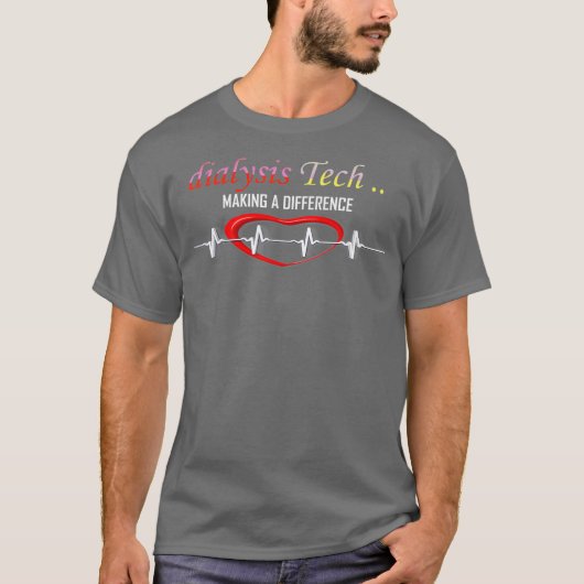 T-shirt Le technicien de dialyse devrait voir mon Cool du (Devant)