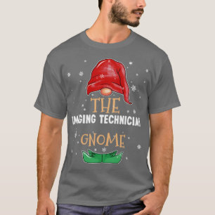 T-shirt Le technicien en imagerie Gnome Family Matching Ch