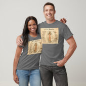 T-shirt le teckel de da Vinci (Unisexe)