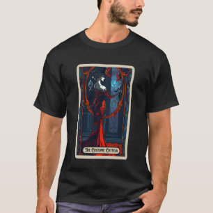 T-shirt Le Tee de la Carte de Tarot d'Halloween Drôle de P