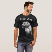 T-shirt Le tee - shirt des alpha de chien hommes de (Devant entier)