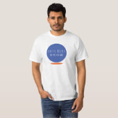 T-shirt Le tee - shirt des hommes bleus d'économie de vote (Devant entier)