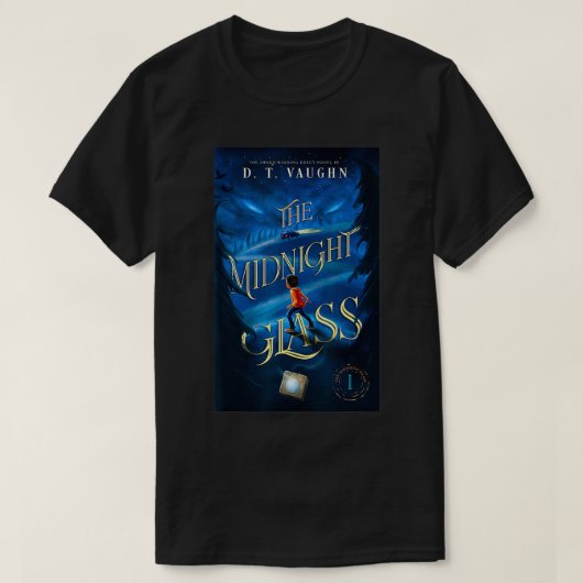 T-shirt Le Tee The Midnight Glass Book Cover par D (Design devant)