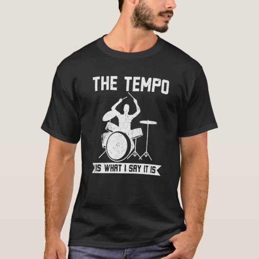 T-shirt Le Tempo Est Ce Que Je Dis C'Est 1 (Devant)
