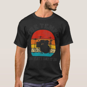 T-shirt Le Tempo Est Ce Que Je Dis C'Est Drôle Drumme Vint