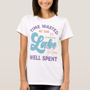 T-shirt Le Temps Au Lac Est Bien Passé