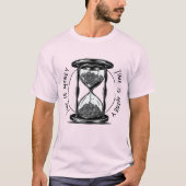 T-shirt Le temps c'est l'argent : porter l'oeuf (Devant)