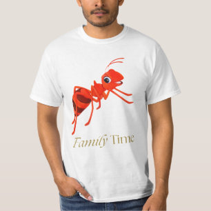 T-shirt Le Temps de la Famille de Fourmis – Solidarité & T