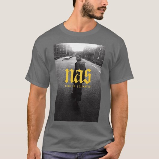 T-shirt Le Temps Est Illmatic boy (Devant)