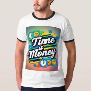 T-shirt Le temps est l'argent