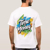 T-shirt Le temps est l'argent (Dos)