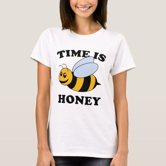 T-shirt Le temps est miel (Devant)
