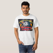 T-shirt Le Temps est une illusion (Devant entier)