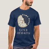 T-shirt Le temps file, l'amour reste (Devant)