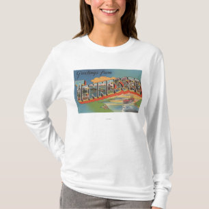 T-shirt Le Tennessee (scène de bateau de rivière)