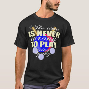 T-shirt Le tennis de table est le plus grand sport intérie