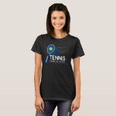 T-shirt Le Tennis Me Rend Heureux (Devant entier)