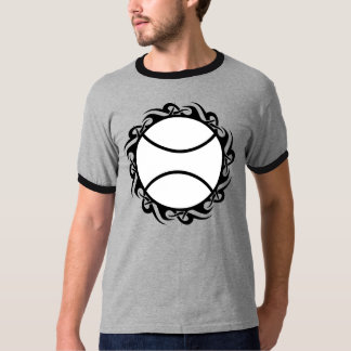 T-shirt le tennis. tribal.