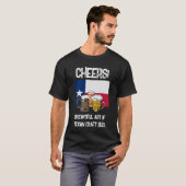 T-shirt Le TEXAS ! Bière Respirante (Devant entier)