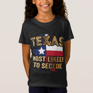 T-Shirt Le Texas est le plus susceptible de se séparer
