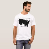 T-shirt Le Texas font cécession la chemise (Devant entier)