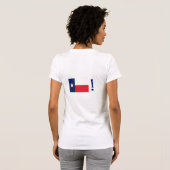 T-shirt Le Texas fort ! Le Texas fier ! (Dos entier)