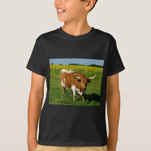 T-shirt Le Texas Longhorn (Devant)