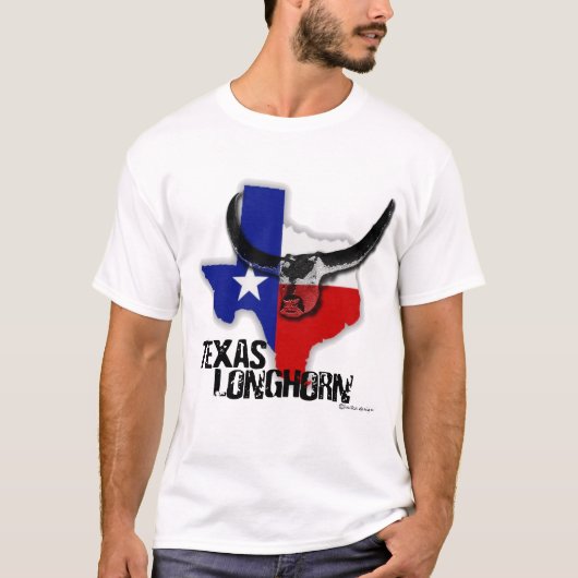 T-shirt Le Texas Longhorn (Devant)