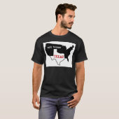 T-shirt Le Texas/pas le Texas (Devant entier)