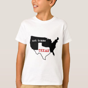 T-shirt Le Texas/pas le Texas