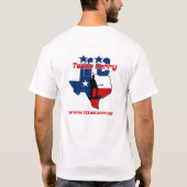 T-shirt Le Texas portent la pièce en t (Dos)