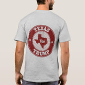 T-shirt Le Texas pour l'atout (Dos)