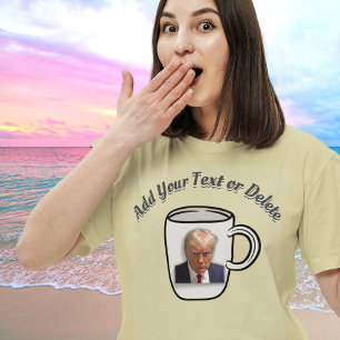 T-shirt Le texte personnalisé de Donald Trump