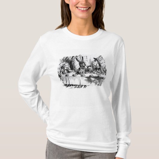 T-shirt Le thé du chapelier fou (Devant)