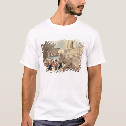 T-shirt Le théâtre de marionnette (Devant)