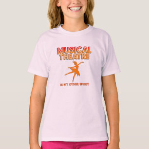 T-Shirt Le Théâtre Musical Est Mon Autre Sport