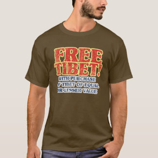 T-shirt Le Thibet libre